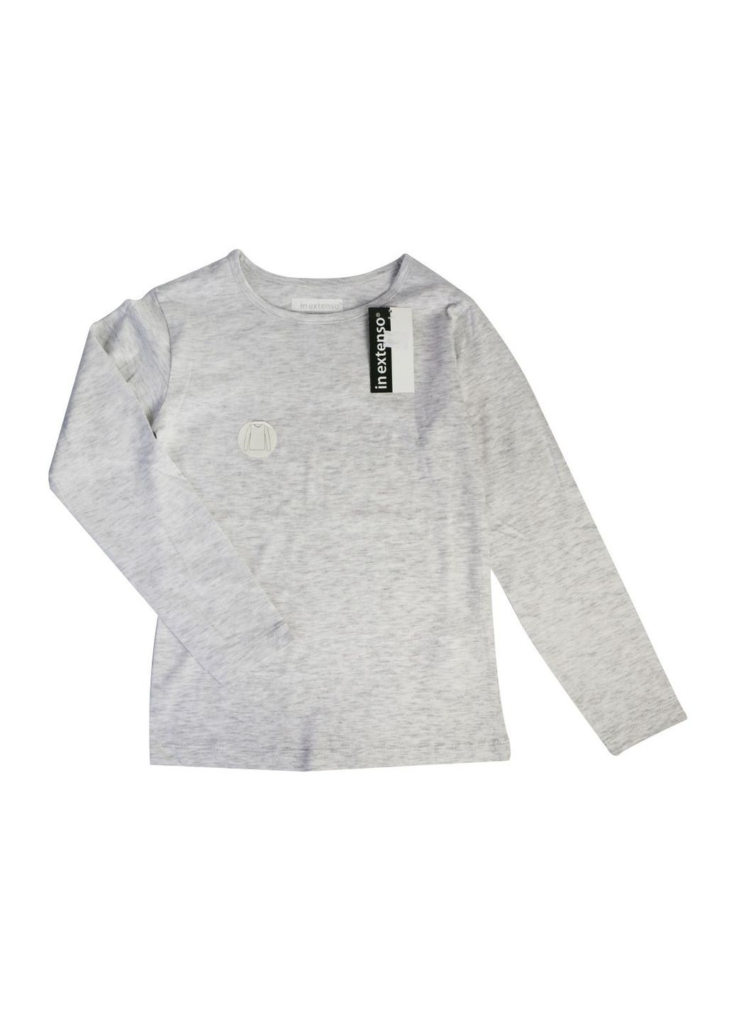 Серый лонгслив In Extenso