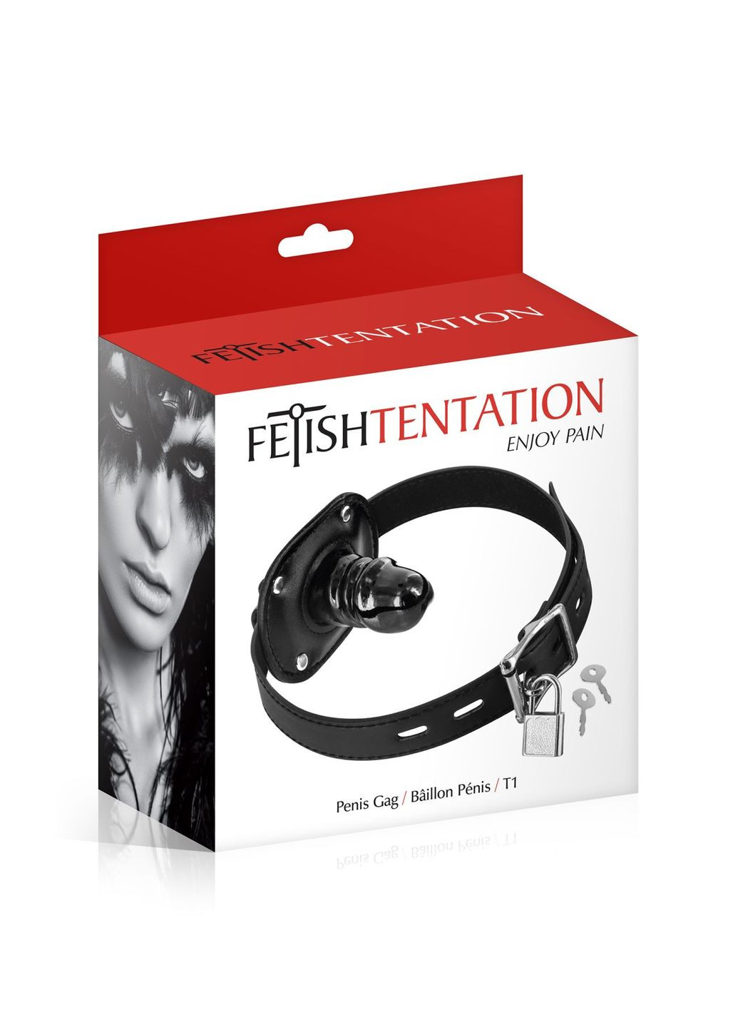 Кляп з маленьким фалоімітатором Penis Gag T1 Fetish Tentation (369948538)