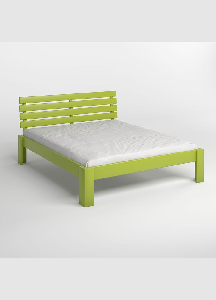 Двоспальне дерев'яне ліжко Техас (S3050G70Y) 180х200 см (MBG-7018) Mebigrand (368283074)