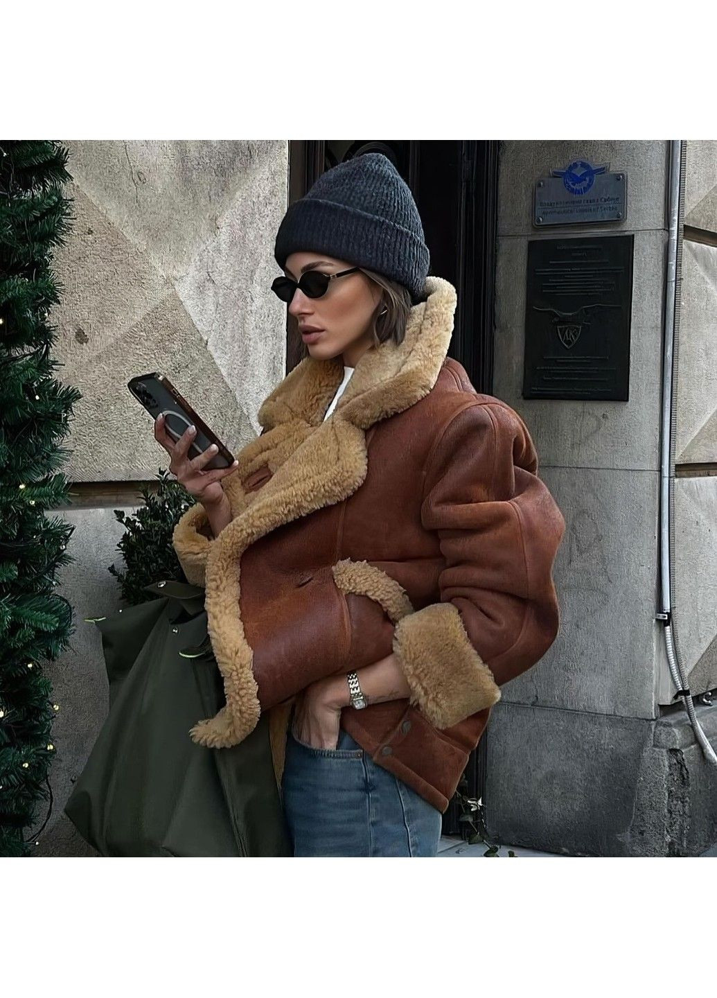 Солнцезащитные очки округлые Oculos черные No Brand (293943051)