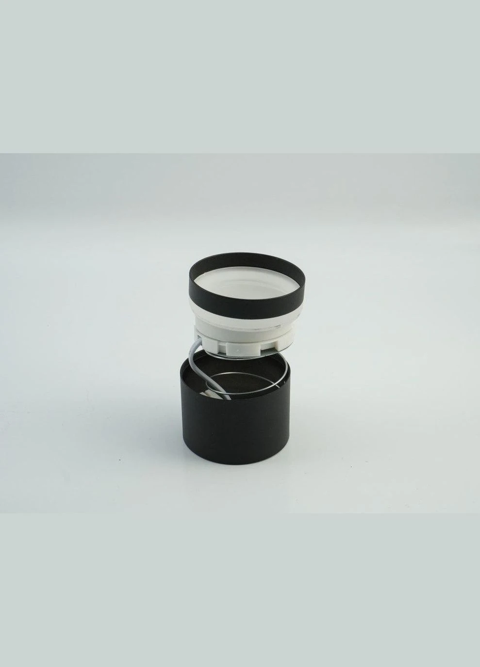 Світильник точковий накладний GUSTA 1xGX53 82x70 BLACK 220V IP20 Luminaria (329439957)