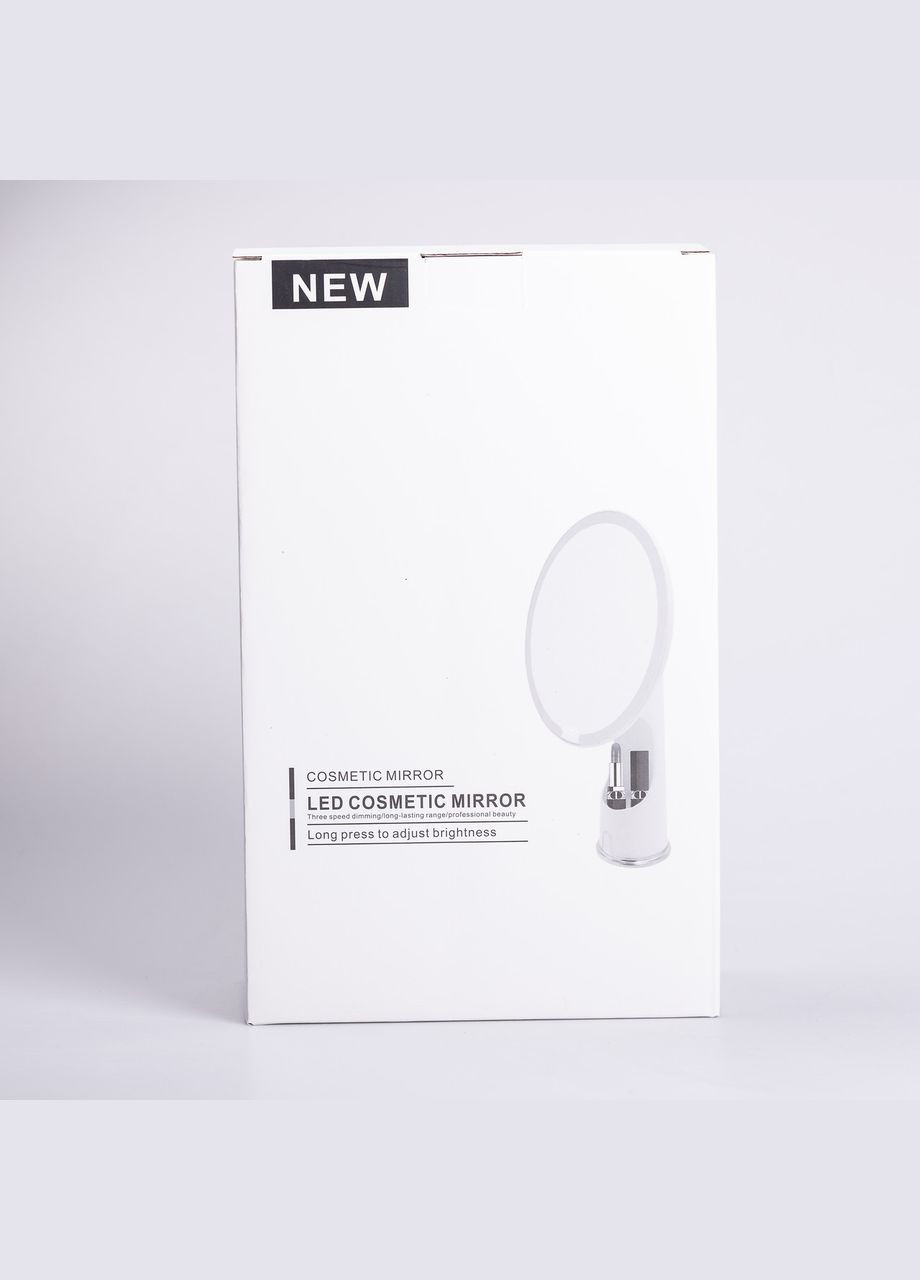 Дзеркало косметичне 18,5х10х29 см з підсвічуванням Рожеве HP-10-1AP Yiwu (325922746)