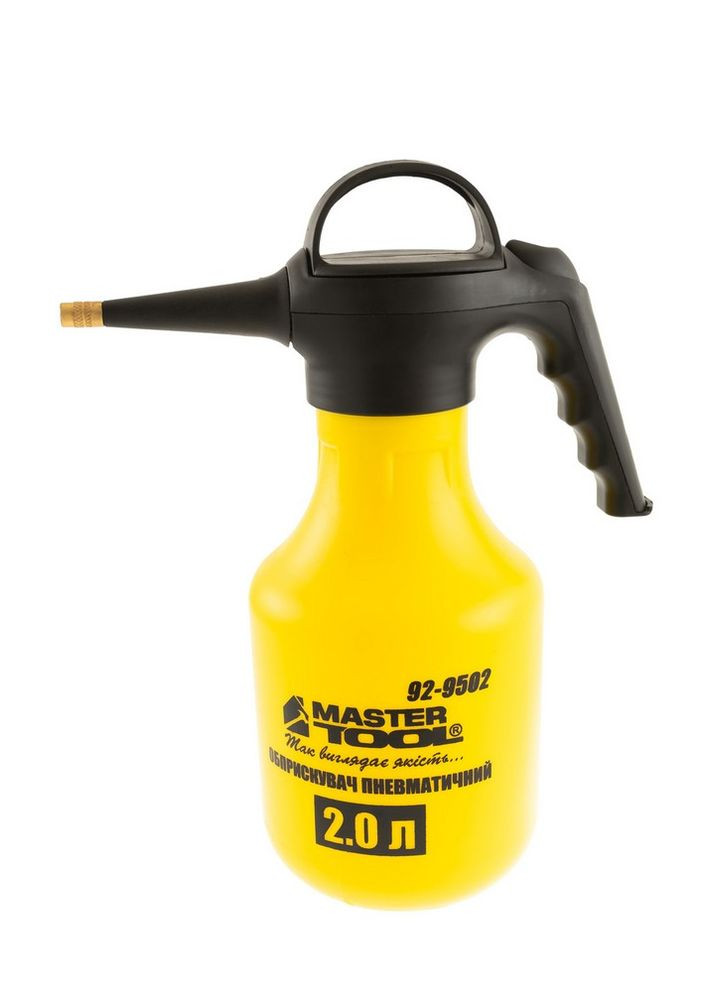 Обприскувач пневматичний ручний 2 л подовжений носик 92-9502 Mastertool (364121219)
