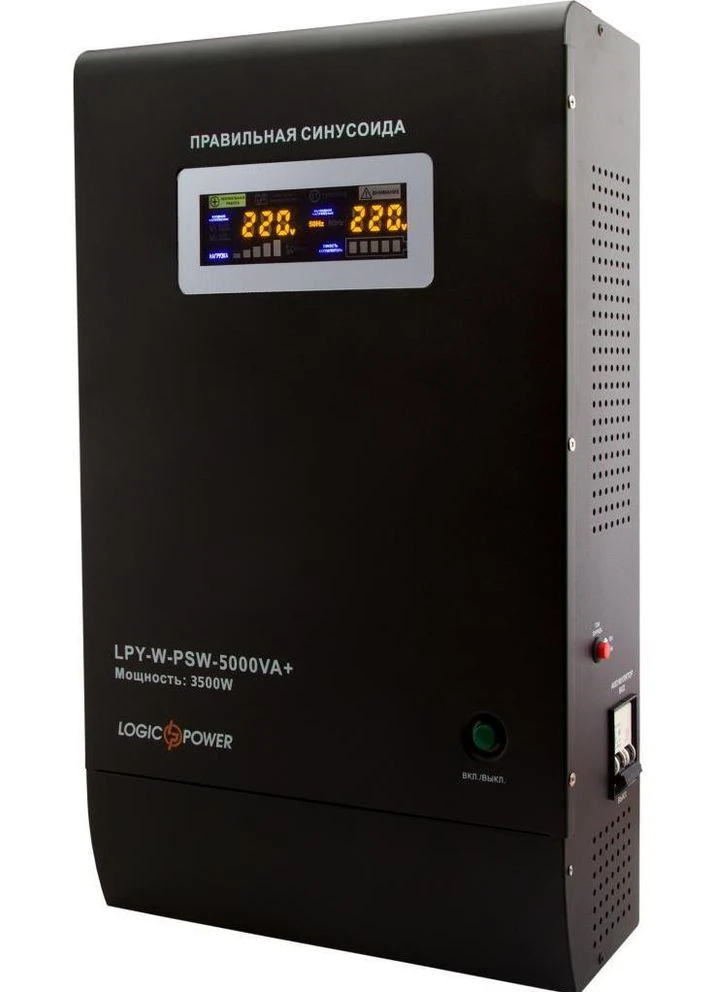 Пристрій безперебійного живлення LPY-W-PSW-5000VA+ (4148) LogicPower (391607951)
