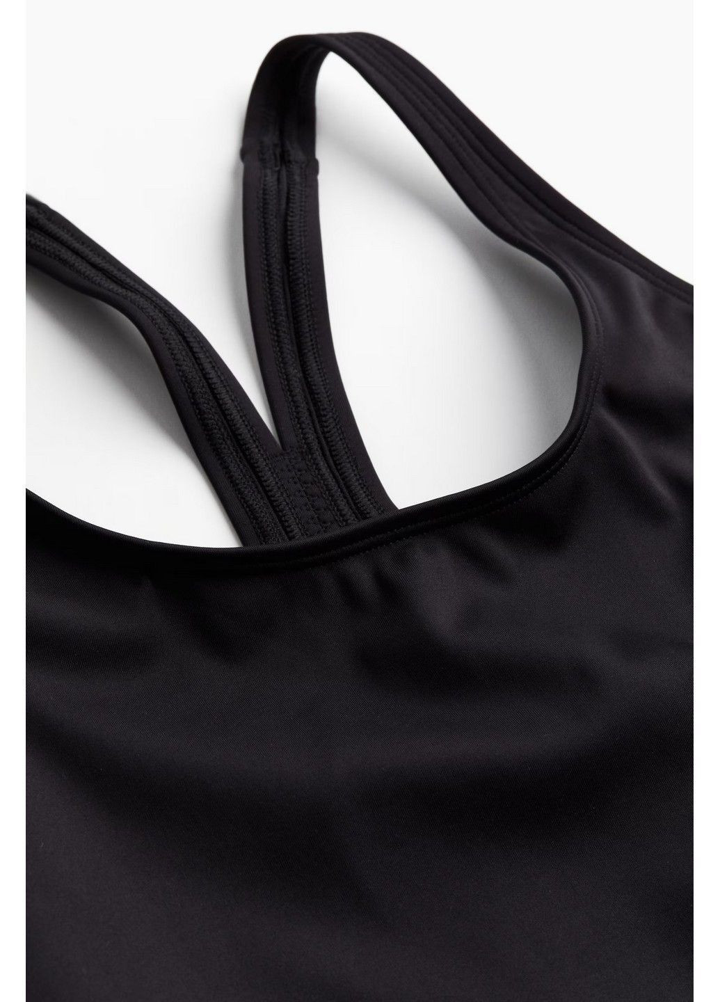 Черный летний купальник H&M