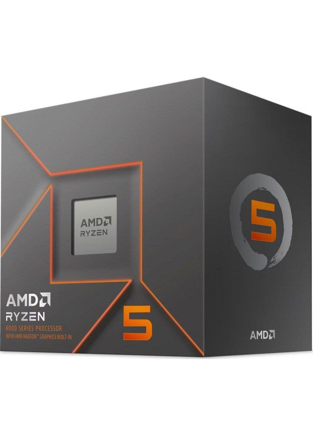 Центральный процессор Ryzen 5 8500G 6C/12T 3.5/5.0GHz Boost 16Mb Radeon Graphics AM5 65W Wraith Stealth cooler Box AMD (362215421)