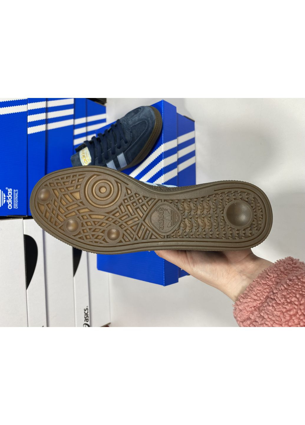 КРОССОВКИ ЖЕНСКИЕ ADIDAS SPEZIAL HANDBALL BLUE АДИДАС СПЕЦИАЛ No Brand комбинированные демисезоны (368858102)