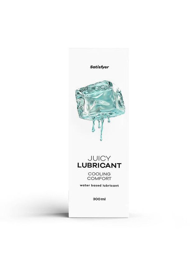 Лубрикант на водной основе Juicy Lubricant Cooling Comfort water based 300 мл Satisfyer (370202939)