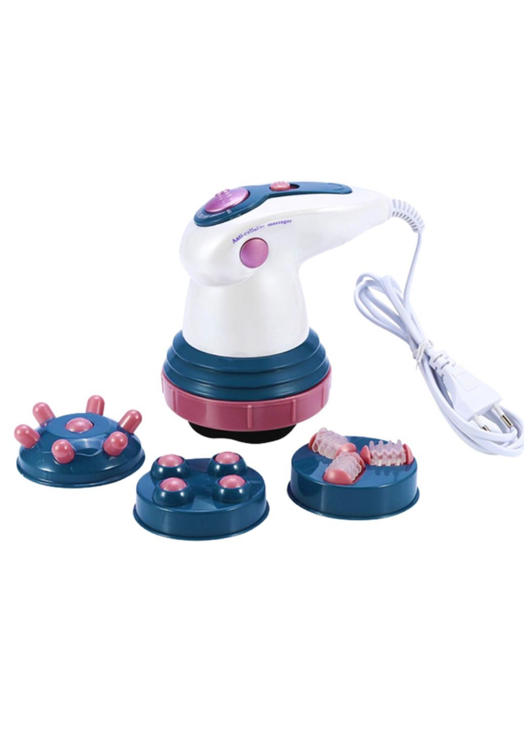 Вібромасажер антицелюлітний ручний для тіла Allthings (362137031)