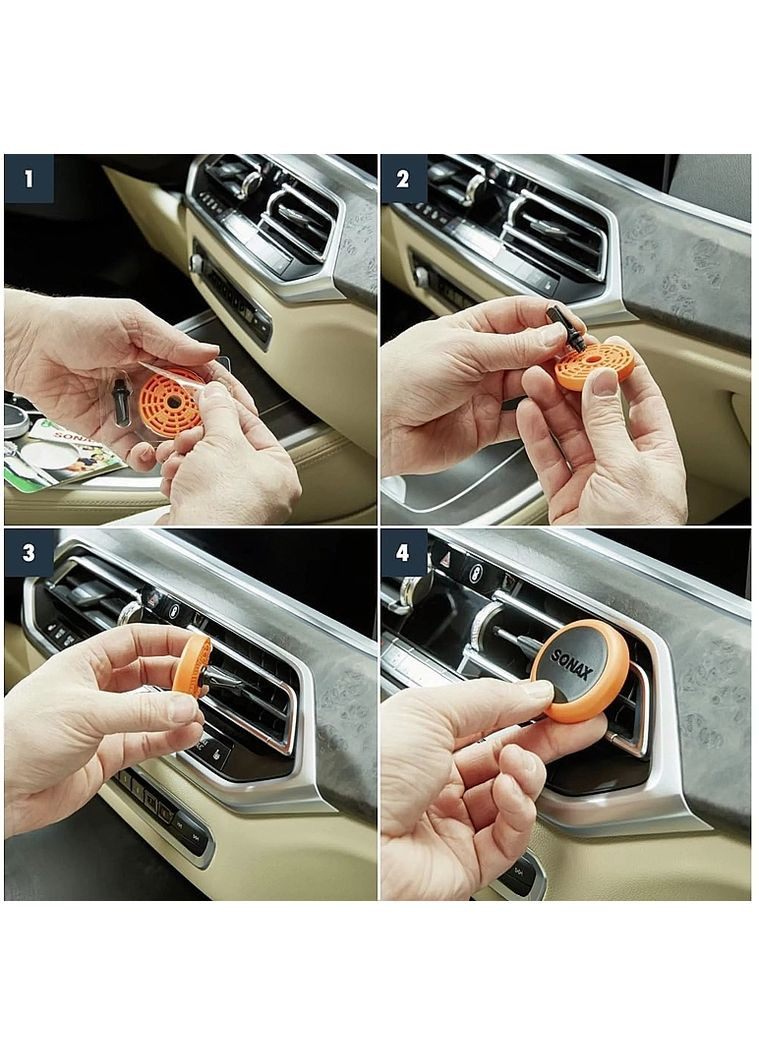 Ароматизатор на дефлектор авто Havana Love Air Freshener 14.5g (1407552-25928889) Sonax (365799254)