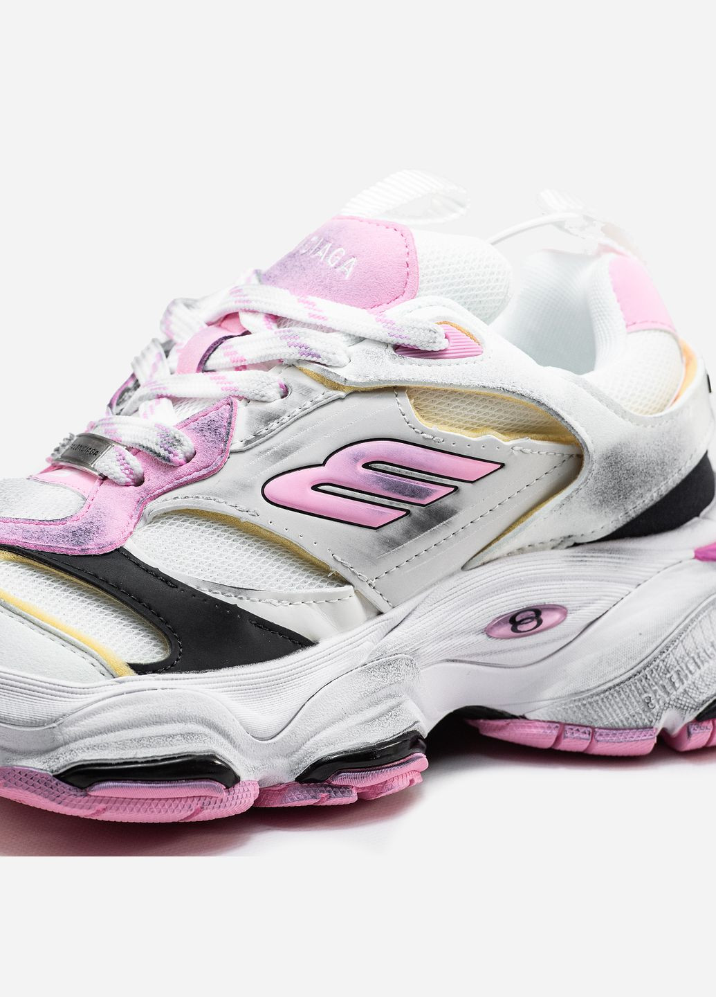 Кросівки жіночі Balenciaga Cargo grey pink | Баленсіага Карго сірі рожеві No Brand сірі демісезони (315683668)