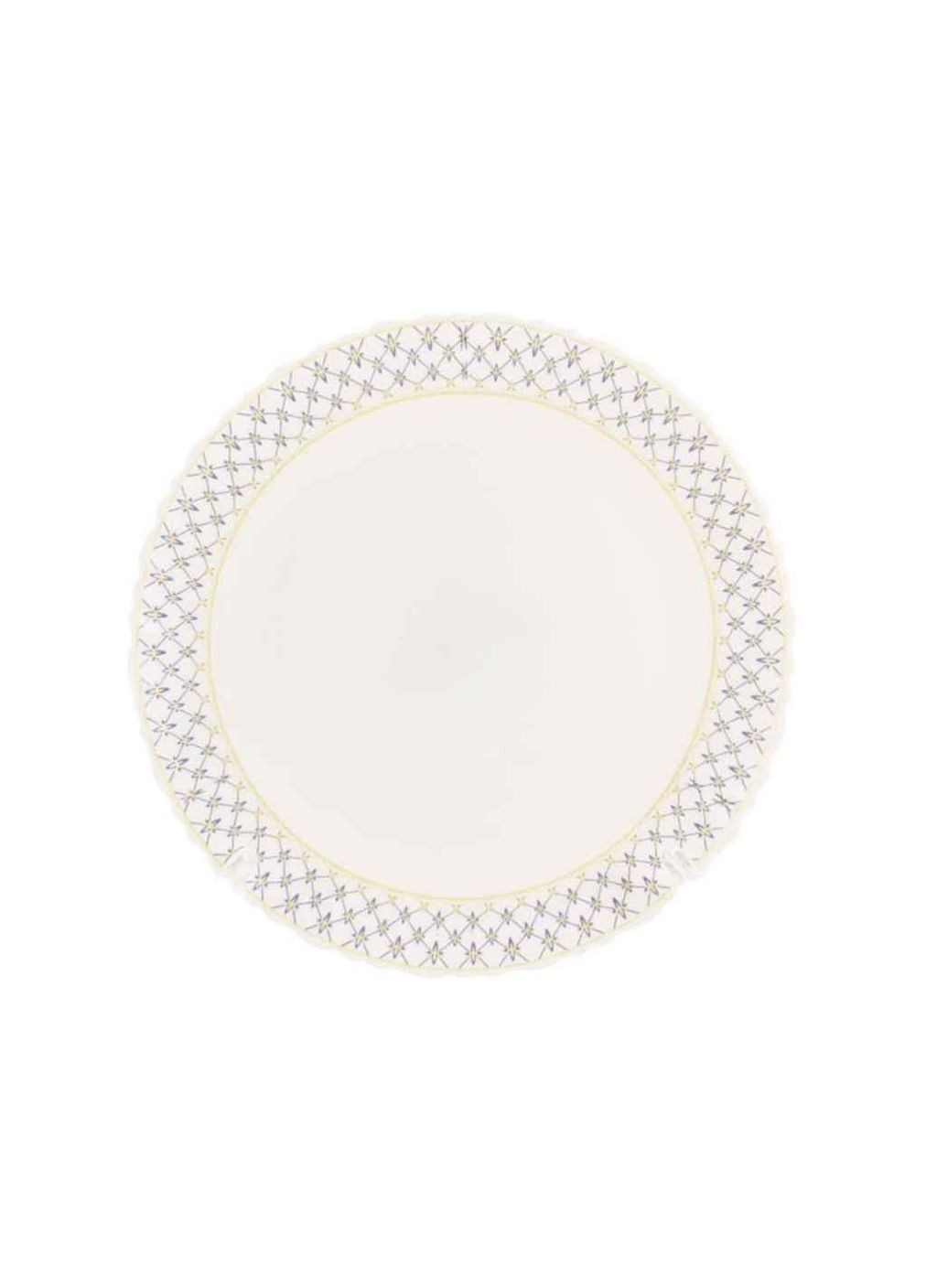 Тарелка №7,5 мелкая Кобальт волнистый край KH386/S 6шт/уп ТМ Lumines (317858354)