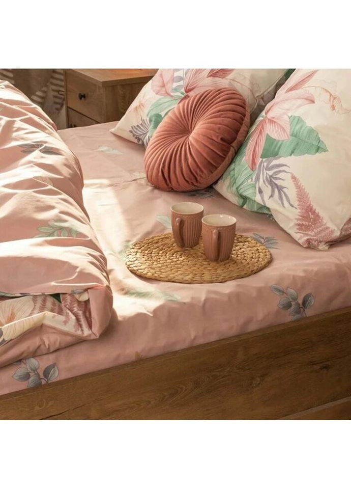 Постільна білизна полуторна Ранфорс 22216-1-5 210х143 см Viluta (336327855)