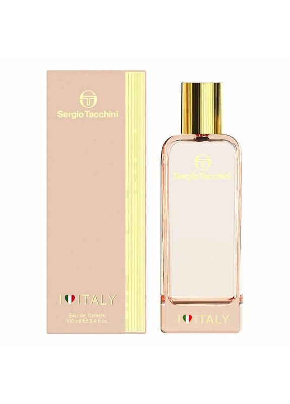 Туалетна вода I Love Italy для жінок 100ml Sergio Tacchini (349447148)