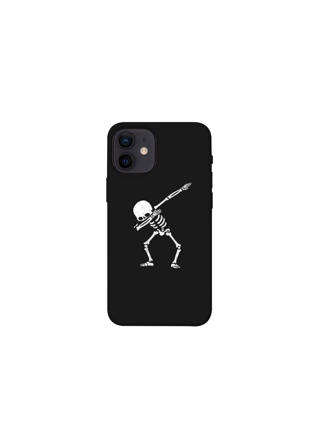 Чохол на Apple iPhone 12 mini (5.4") Halloween skeleton Frontalka (361327052)