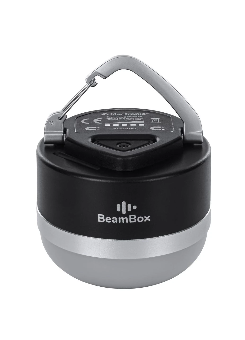 Фонарь кемпинговый с колонкой BeamBox (160 Lm) Bluetooth Speaker USB-C (ACL0041) Mactronic (401287794)