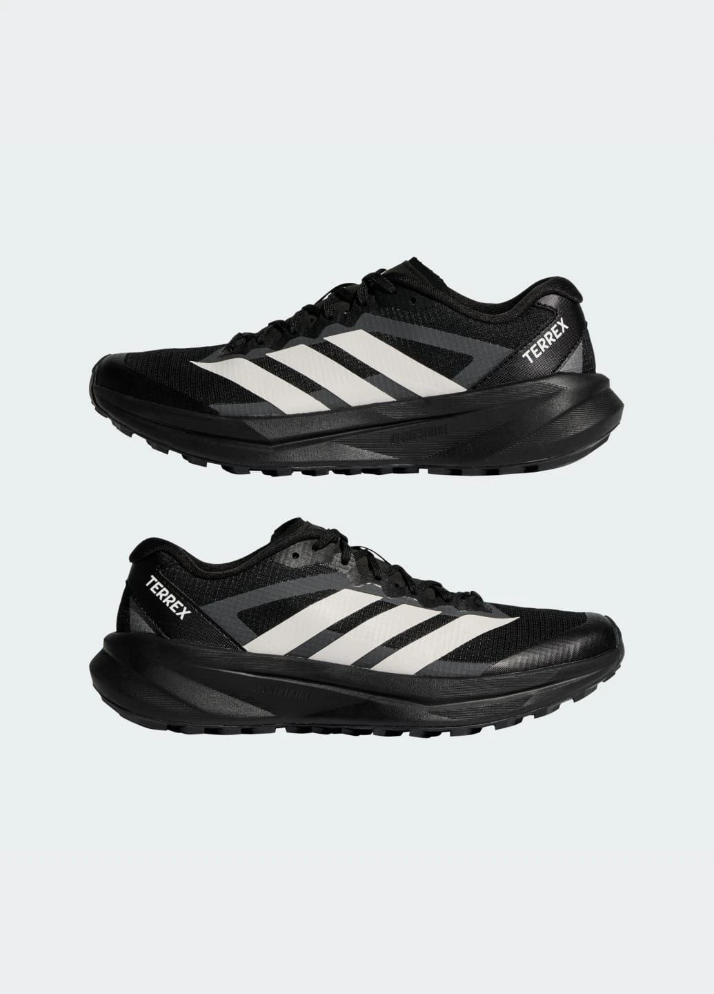 Кроссовки Terrex Agravic LT W adidas чёрные всесезоны (397060391)
