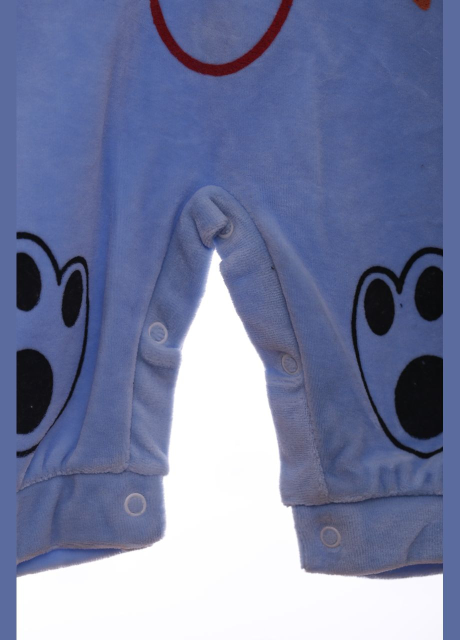 Человек для мальчика велюр Rabbit голубой см (41721) BABYKROHA (297199180)