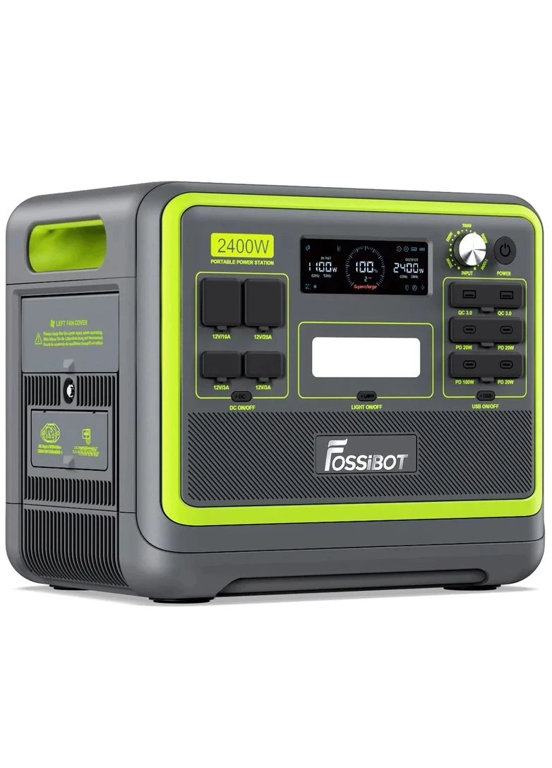 Зарядна станція F2400 Green Fossibot (382691291)