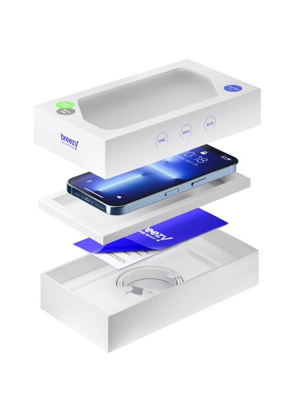 Смартфон APPLE iPhone 15 Pro 128Gb White Titanium (2AMTQN3) (REF, A) e-SIM Breezy (360407251)