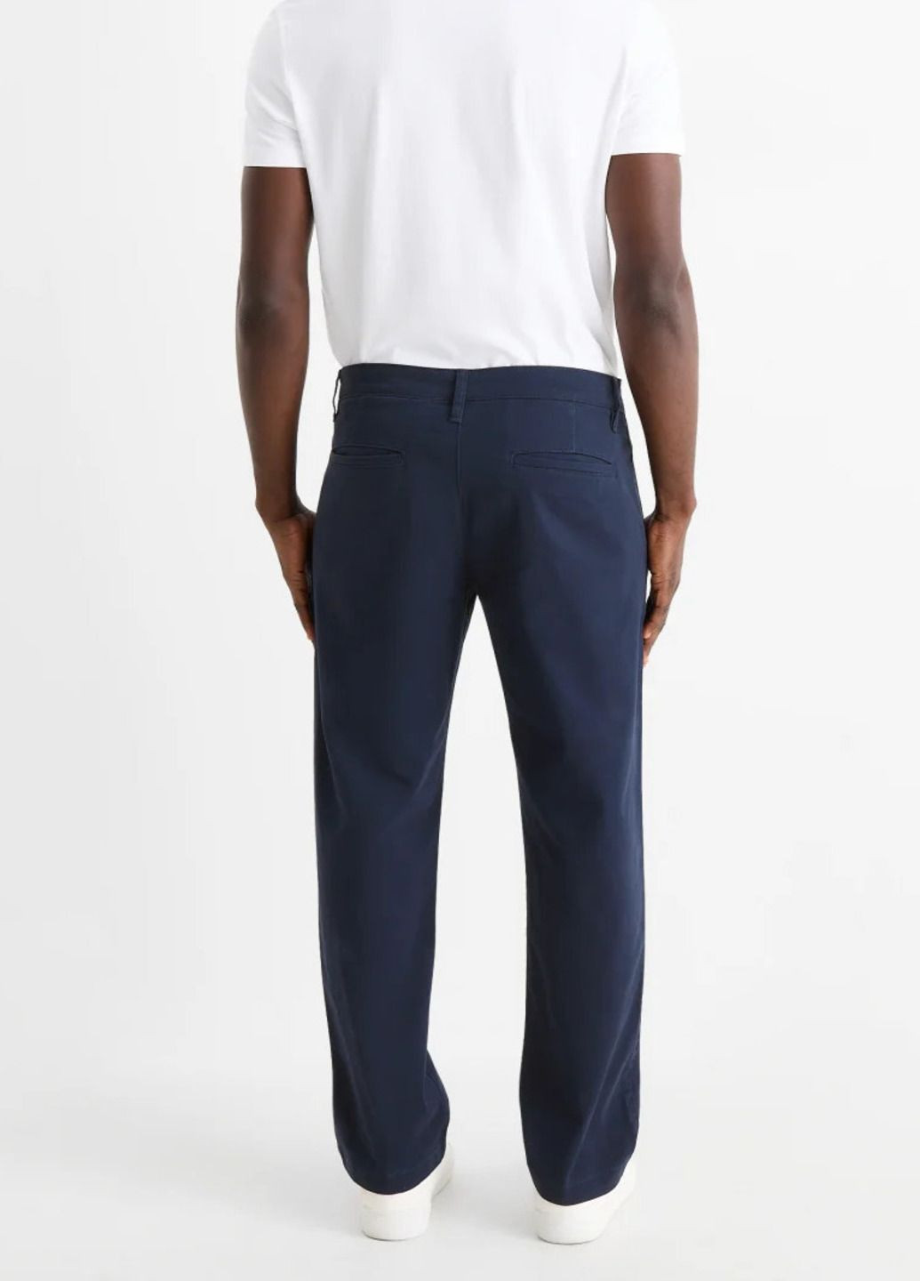 Темно-синие повседневный демисезонные брюки C&A