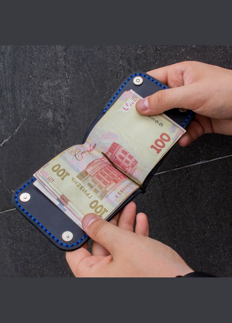 Кожаный зажим для купюр Prime на кнопках SD Leather (267230685)