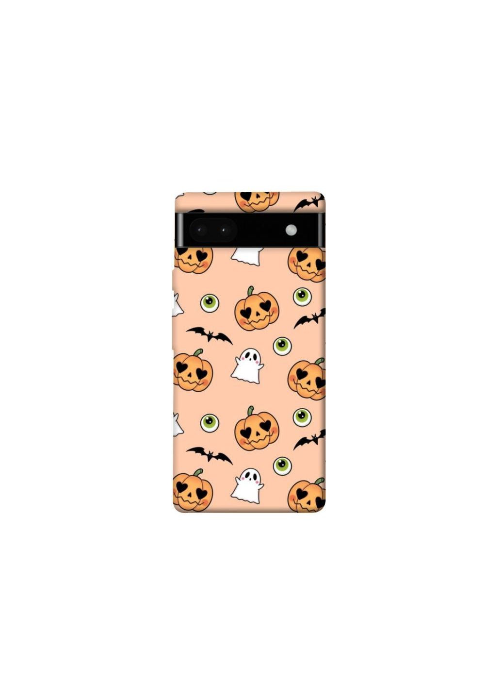 Чохол на Google Pixel 6a Halloween Spooky Frontalka (361321703)