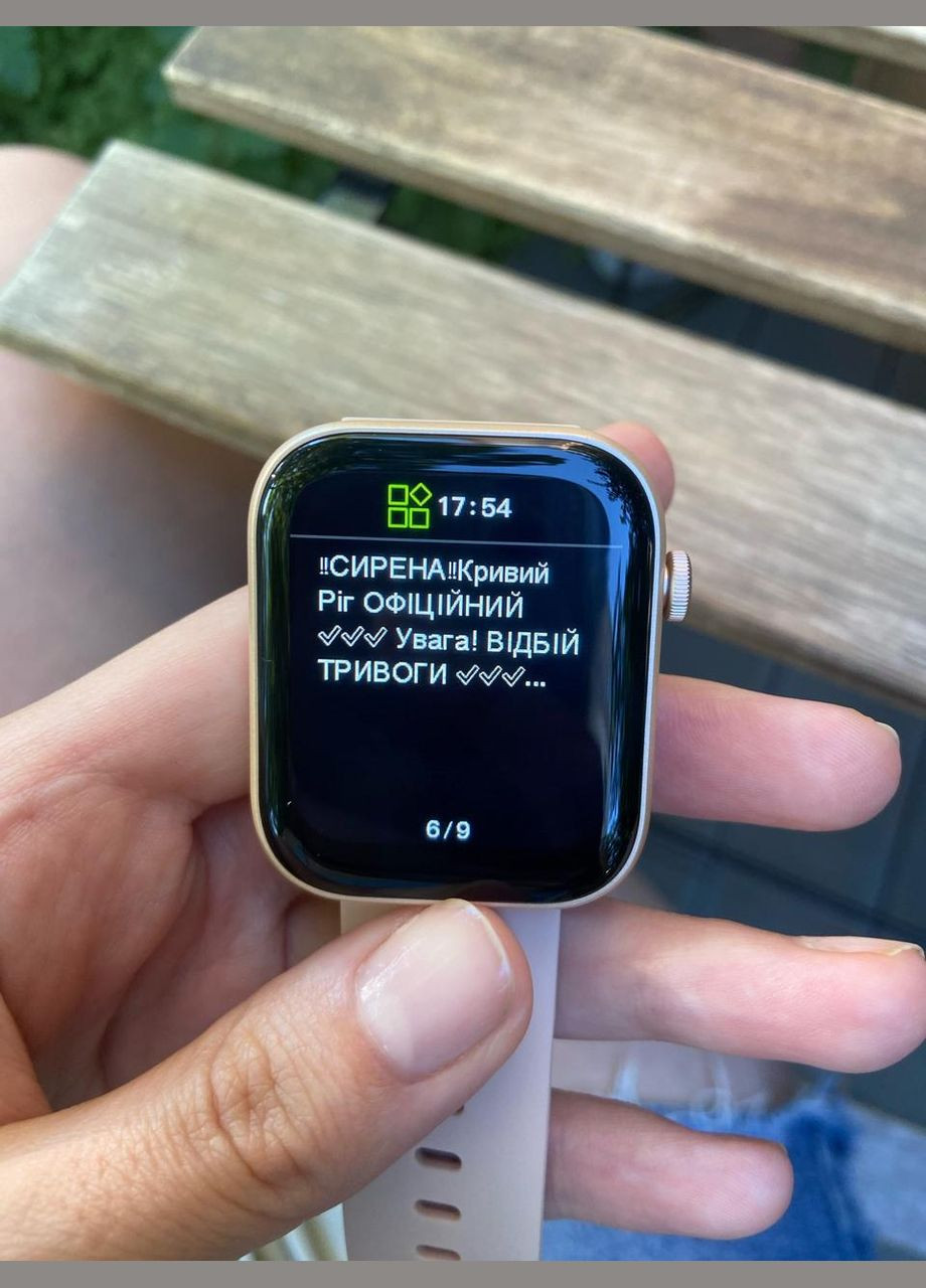 Смарт часы P71 Gold | Украинский язык IP68 Colmi (345627127)