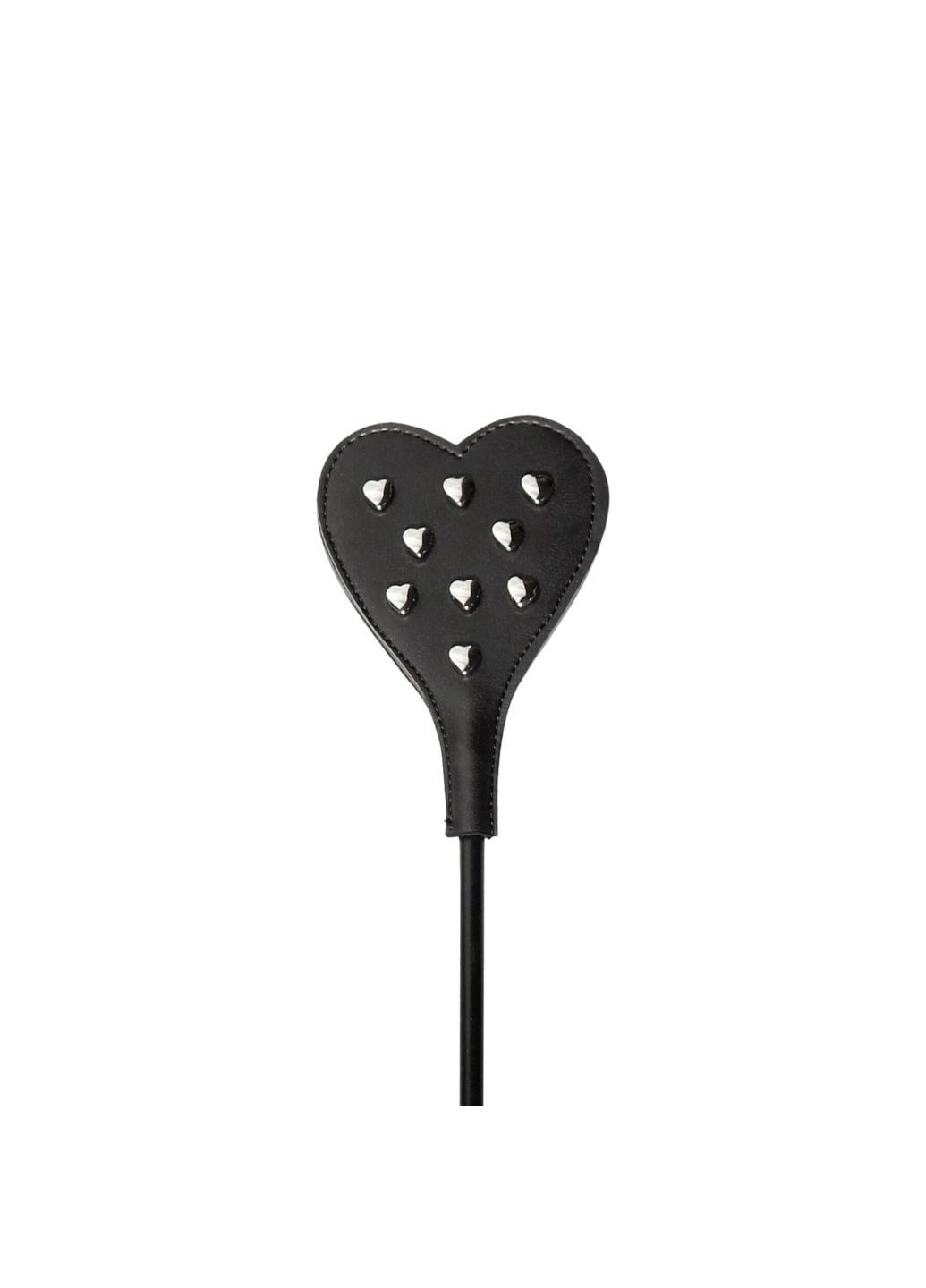 Стек з металевими гвинтами BDSM Heart, екокожа, колір чорний Art of Sex (297573500)