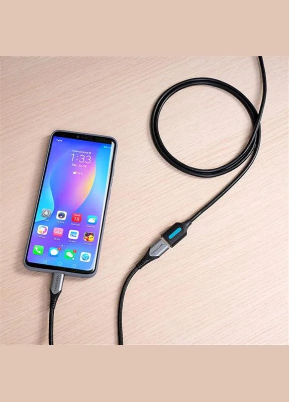 Подовжувач USB - USB (M/F), 0.5 м, Black (CBHBD) Vention (341489302)