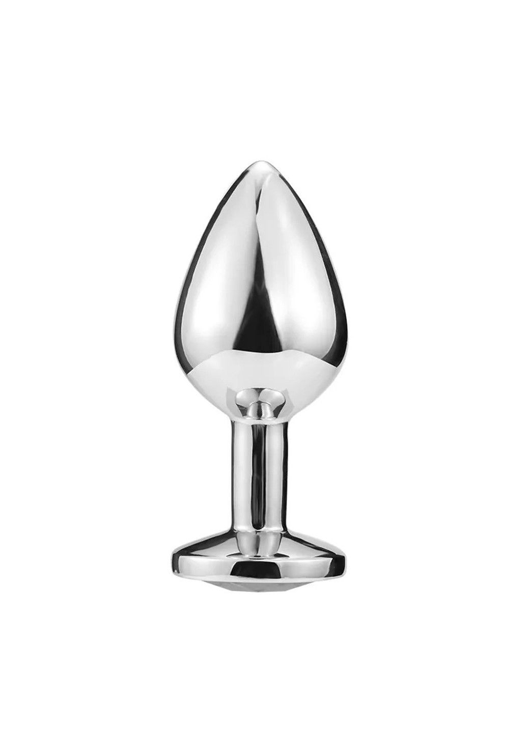 Анальна пробка з рожевим кристалом (розмір S) We Love (284278171)