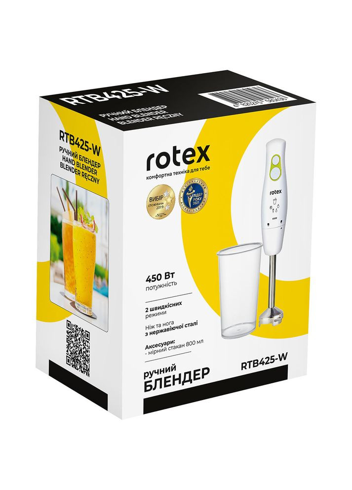 Блендер RTB425W Rotex (306528286)