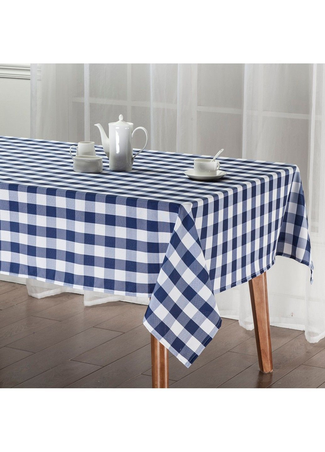 Кухонний текстиль Скатер. 140*180см Sell Blue Soho (365275813)