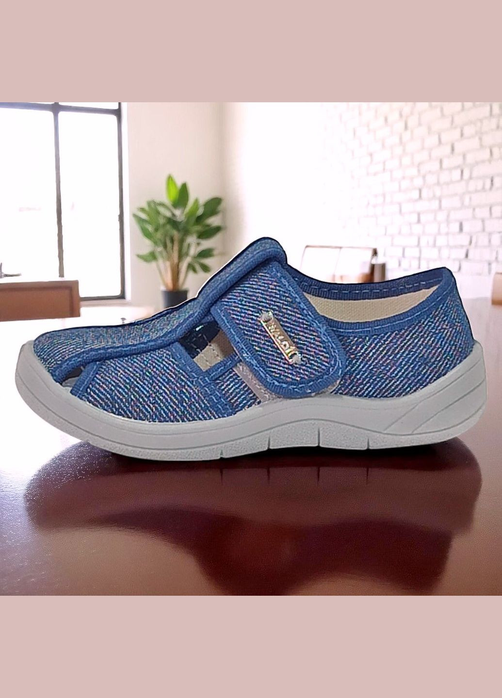 Ортопедичні тапочки капчики на липучці для хлопчика Валді Waldi (336147362)