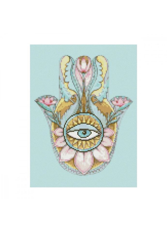 Алмазная мозаика "Амулет в спокойных тонах" HX012 30х40 см Strateg (364133912)