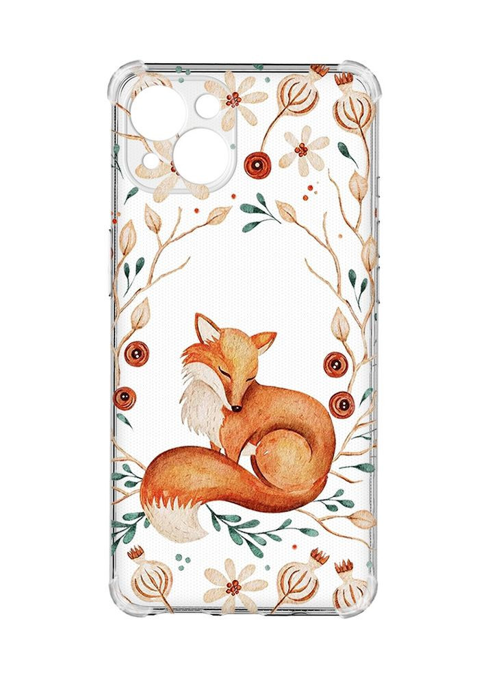 Чохол з потовщеними кутами на iPhone 15 Plus Лисичка (принт 420) Creative (368775298)