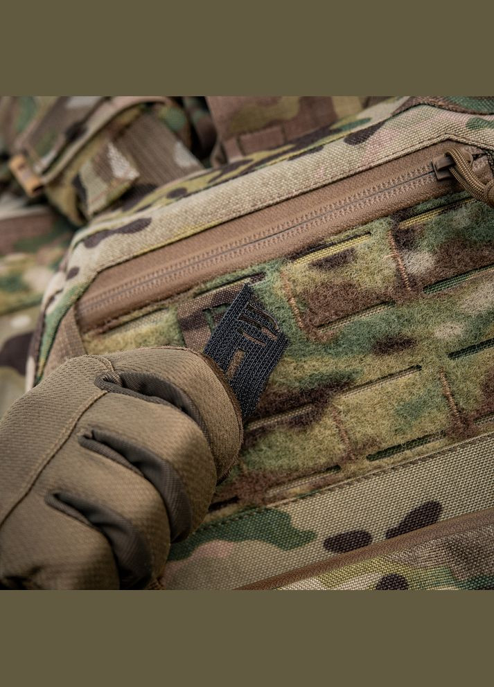 Нашивка група крові B (III) + наскрізна Laser Cut 25х80 Multicam M-TAC (315339358)