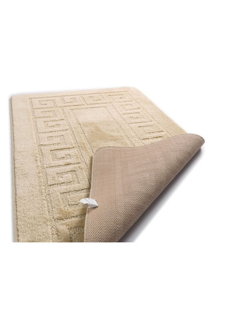 Набор коврики для ванной и туалета Ethnic Beige 60х100 и 60х50 см бежевый Confetti (338842571)
