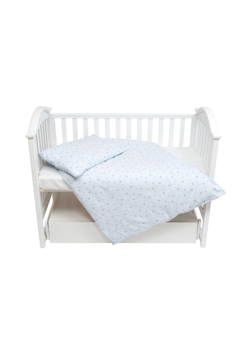 Комплект постельного белья Comfort Soft Starlet blue, фланель, 3 предмета, голубой () Twins 3010-TS-404 (362184742)