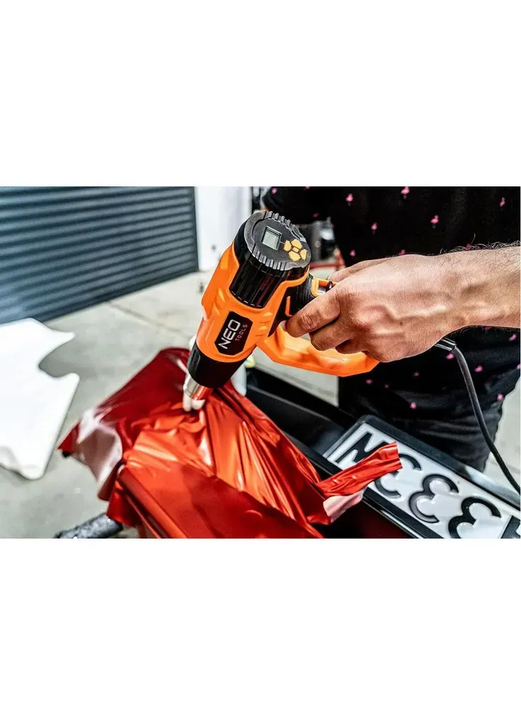Будівельний фен 2000W, 70-600°C (04-710) Neo Tools (406070125)