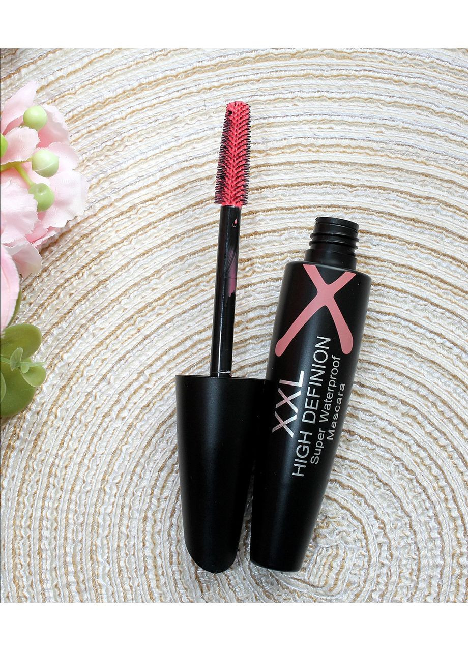 Тушь для ресниц XXL High Definion Super Waterproof Mascara Pink /, 8 мл Shedoes (337713490)