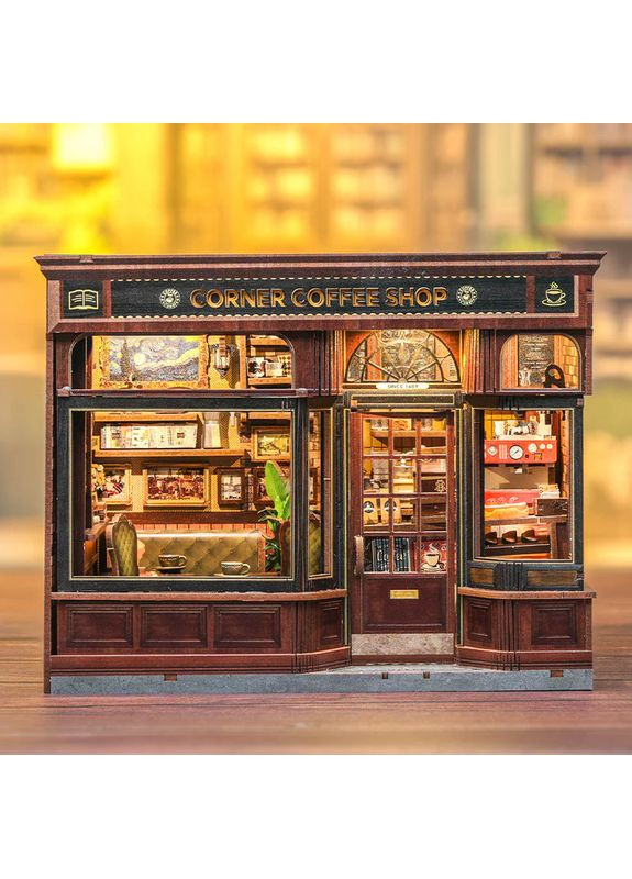 Booknook Corner Coffee Shop, Книжковий куточок кави, Румбокс, Бук Нук Cutebee (372519049)