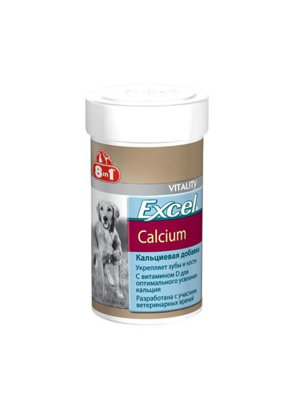 Кальцій Excel Calcium для собак таблетки 880 шт (4048422115540) 8in1 (279565379)