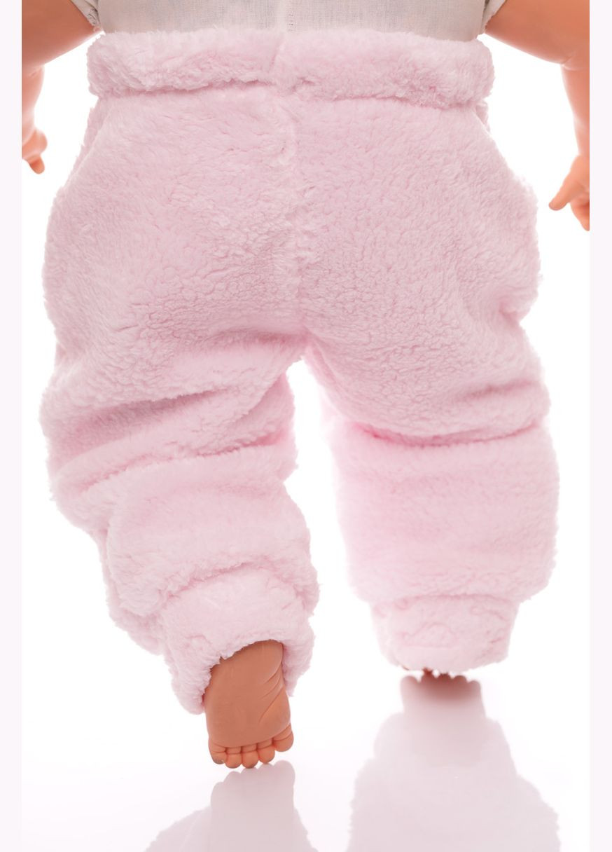 Розовый зимний костюм с длинным рукавом для девочки травка зайка травка 80 см (29101) BABYKROHA