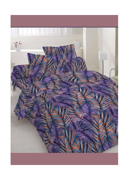 Сімейний комплект постільної білизни 100% Бавовна 200х220 см Bls-1041 Vital-Textile (367262727)