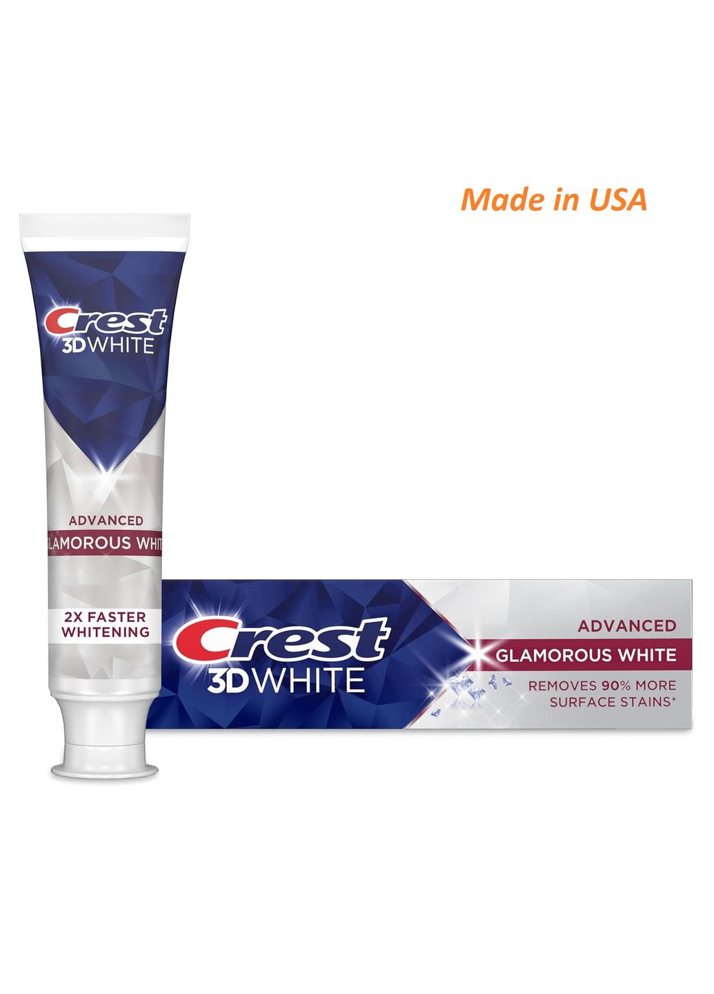 Отбеливающая зубная паста Glamorous White США 93 г Crest (332998541)