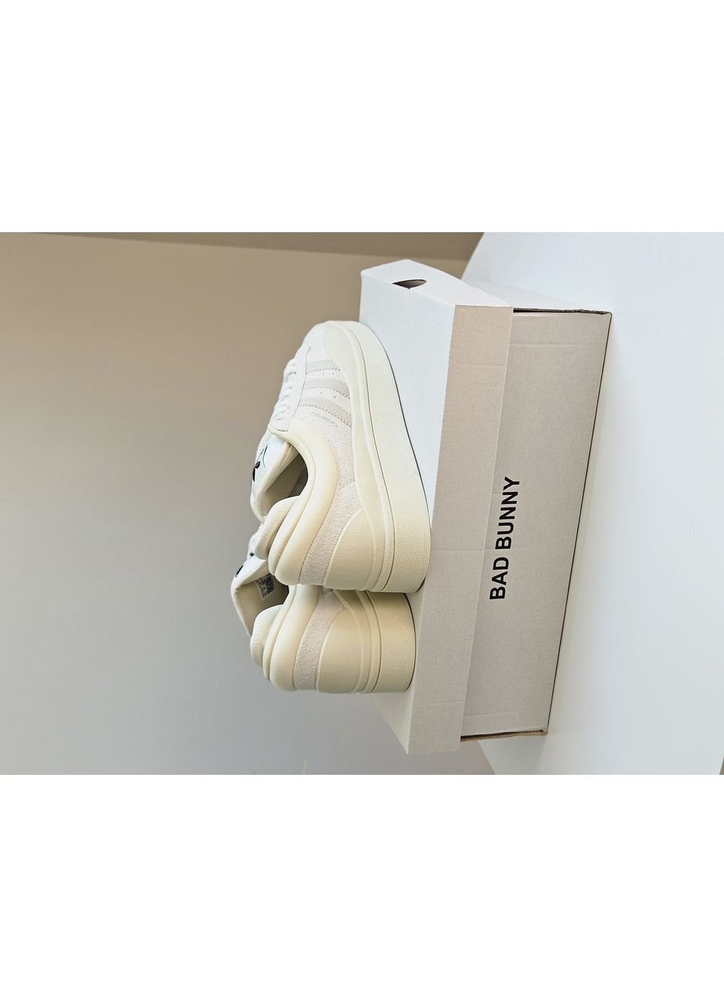 Кросівки жіночі і чоловічі Adidas Campus x Bad Bunny Beige| Адідас Кампус бежеві No Brand бежеві демісезони (363296033)