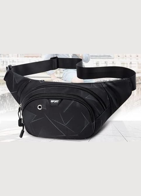 Сумка на пояс спортивна сумка бананка 3 відділення (R051281) Ibag (317297157)