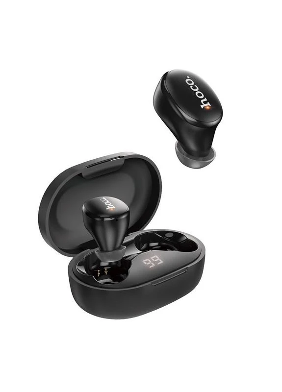 Беспроводная Bluetooth гарнитура наушники EW11 TWS V5.0 сенсорные Black Hoco (335834199)