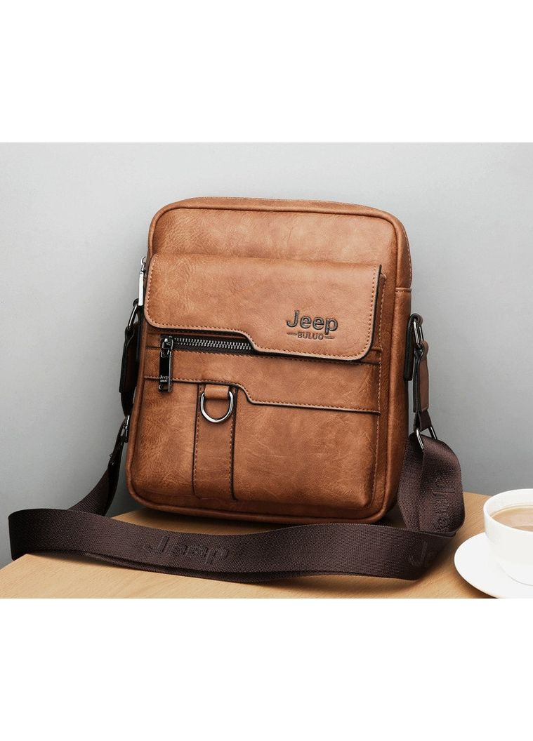 Чоловіча сумка планшет екошкіра чорна через плече ProDobro (365255089)